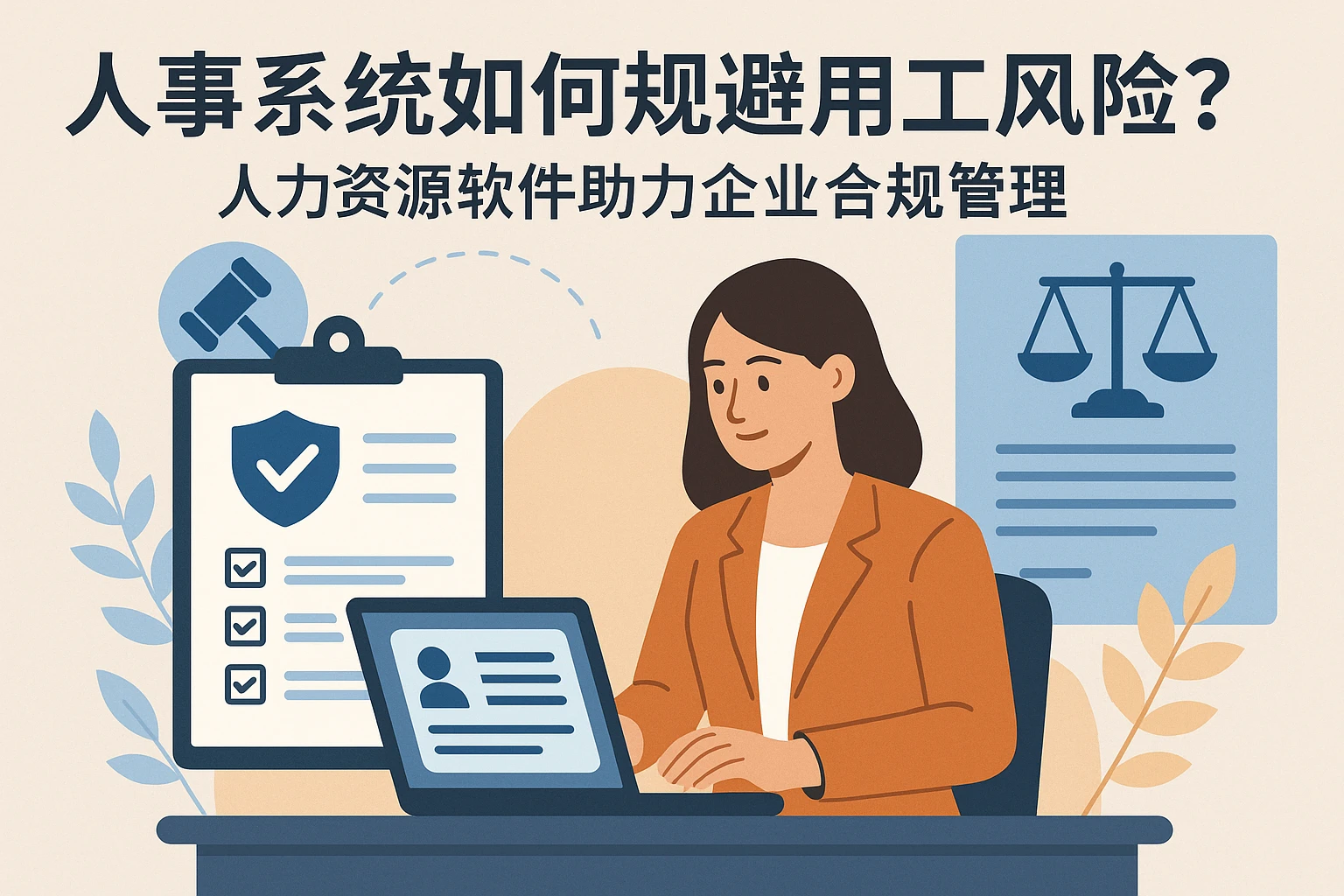 人事系统如何规避用工风险？人力资源软件助力企业合规管理