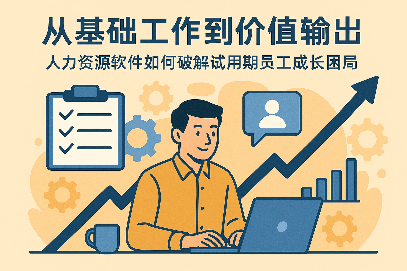 从基础工作到价值输出：人力资源软件如何破解试用期员工成长困局