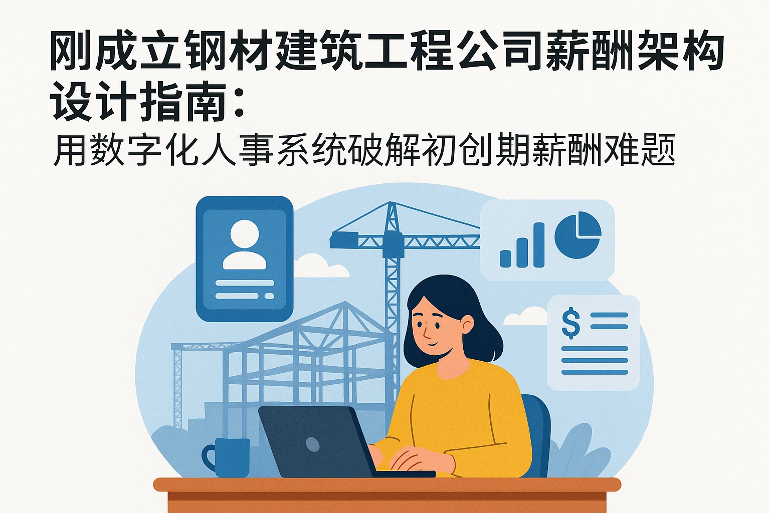 刚成立钢材建筑工程公司薪酬架构设计指南：用数字化人事系统破解初创期薪酬难题