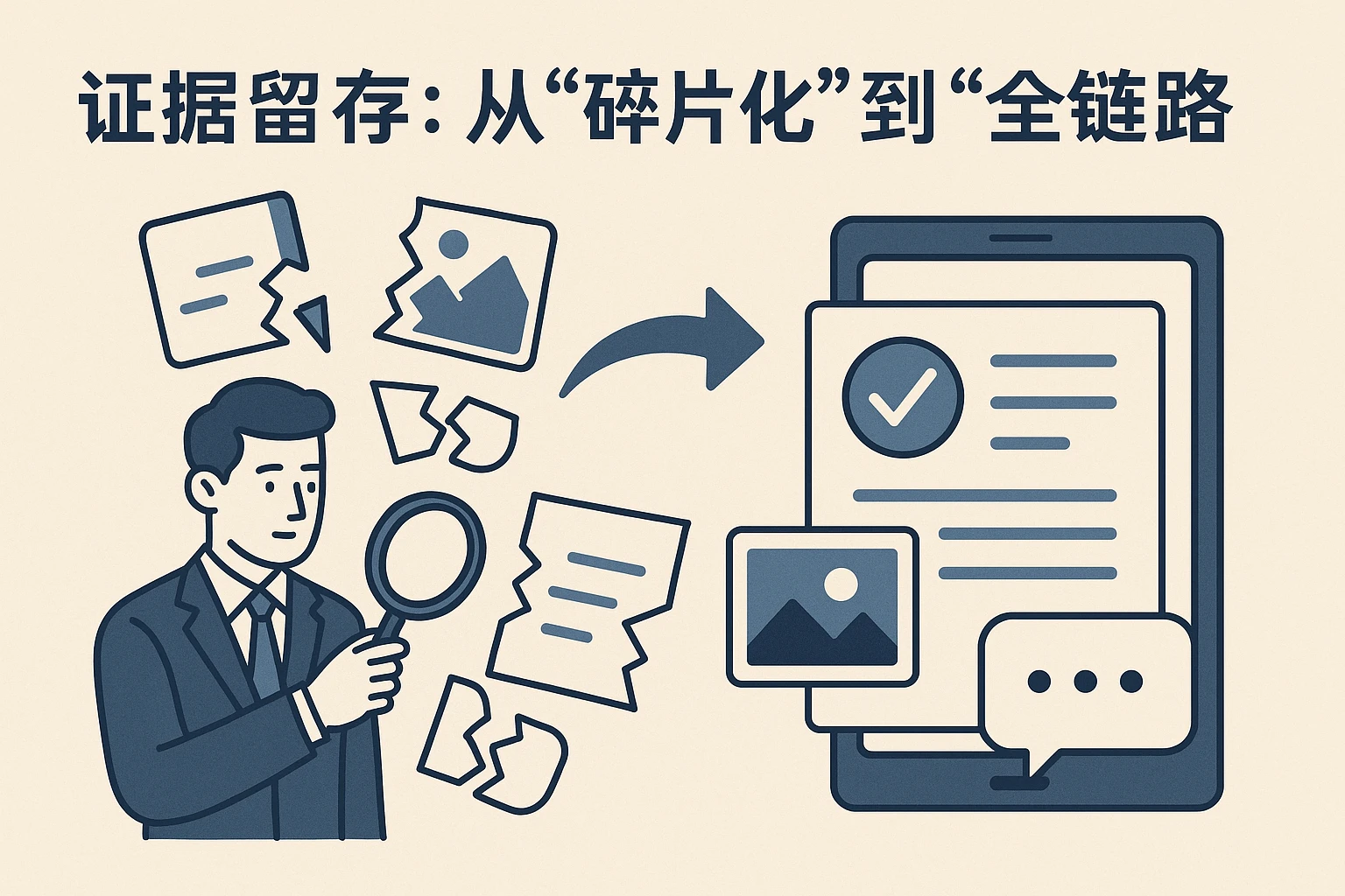 2. 证据留存：从“碎片化”到“全链路”
