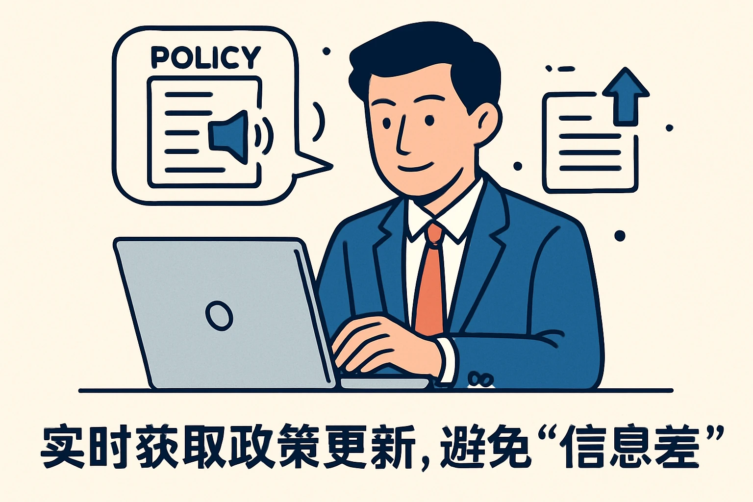 （1）实时获取政策更新，避免“信息差”