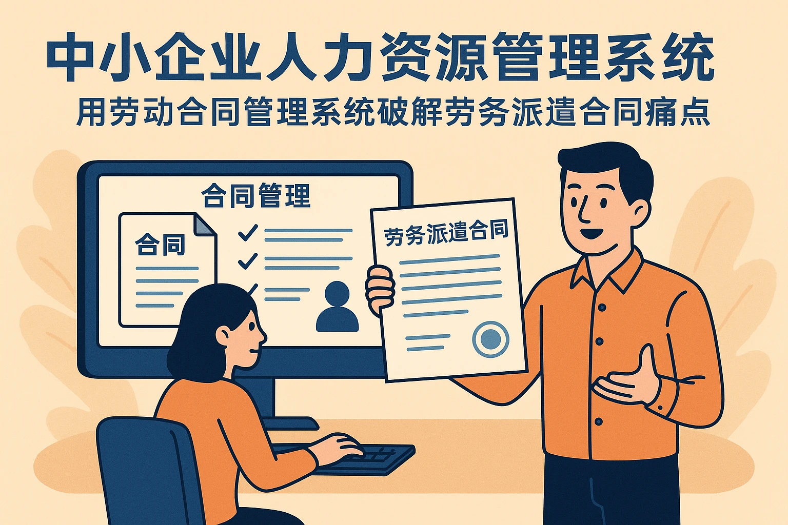 中小企业人力资源管理系统：用劳动合同管理系统破解劳务派遣合同痛点