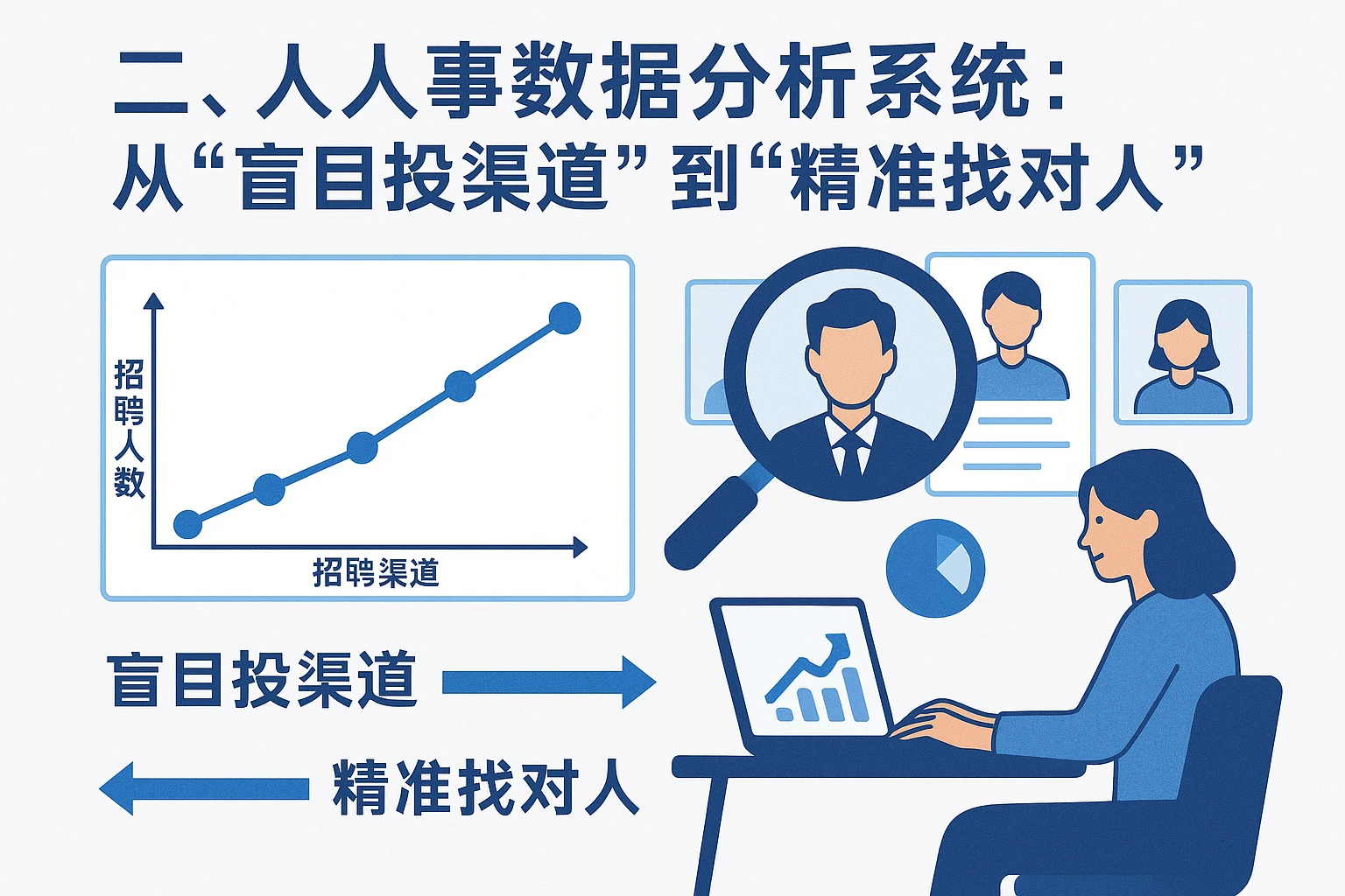 二、人事数据分析系统：从“盲目投渠道”到“精准找对人”