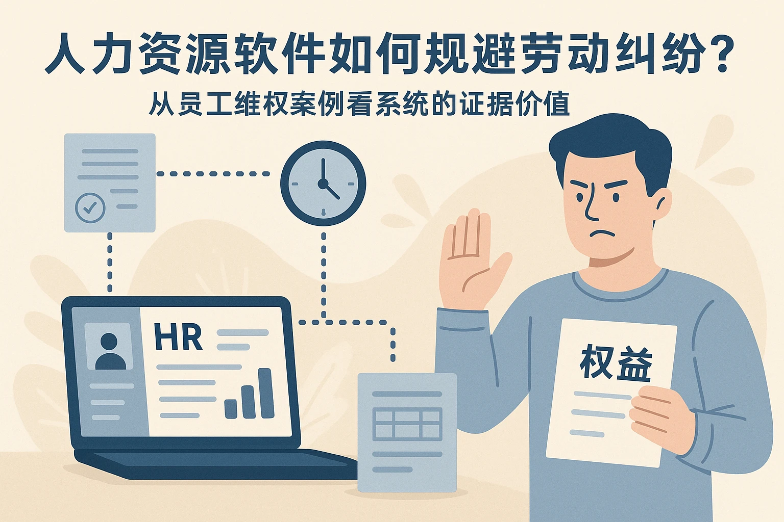 人力资源软件如何规避劳动纠纷？从员工维权案例看系统的证据价值