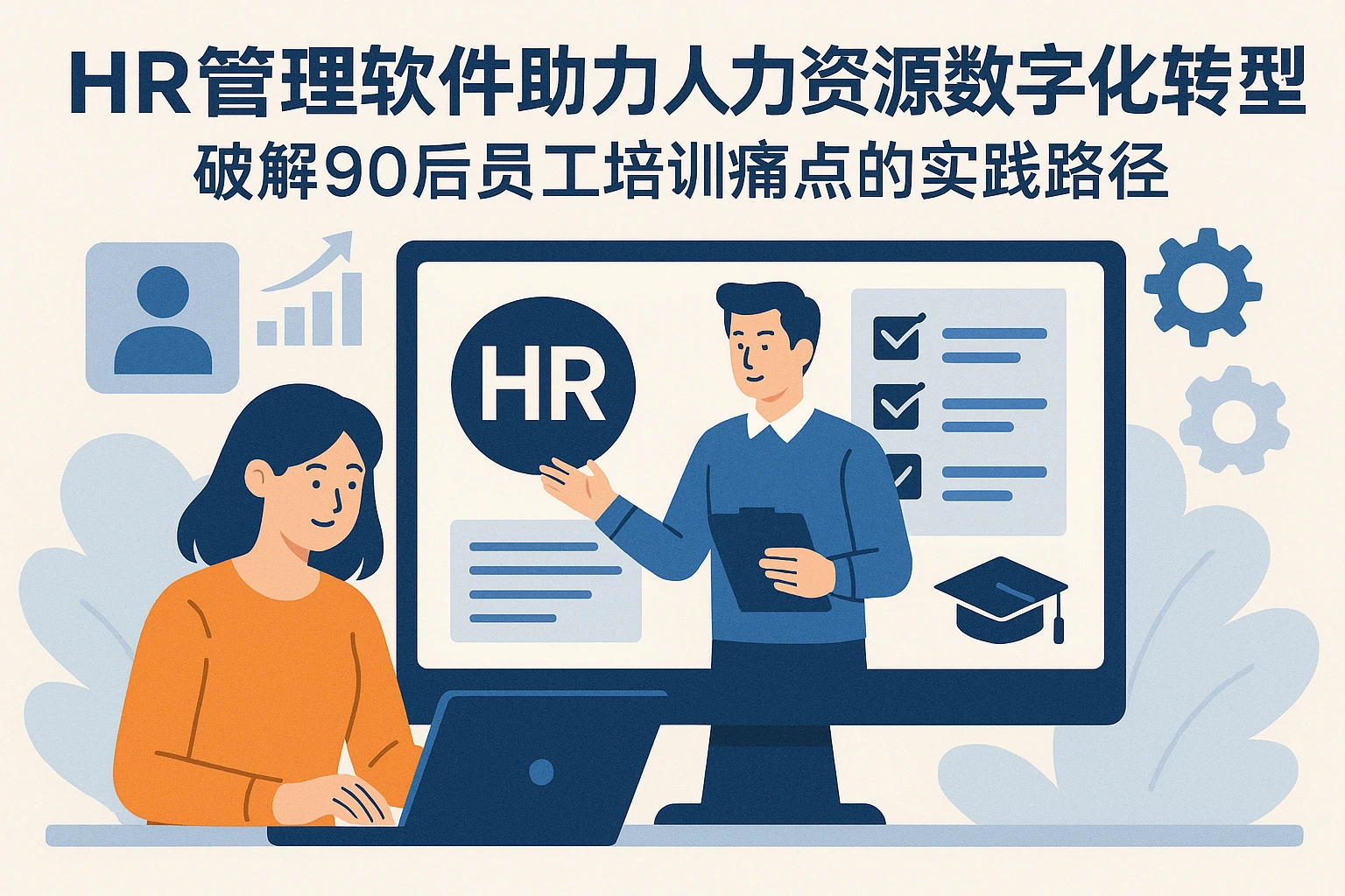 HR管理软件助力人力资源数字化转型：破解90后员工培训痛点的实践路径