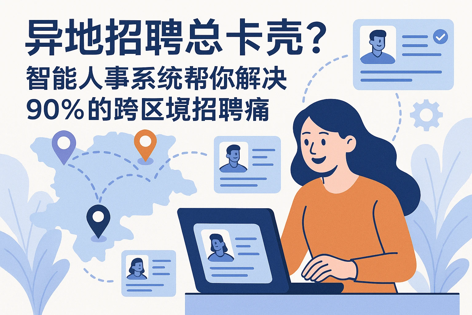 异地招聘总卡壳？智能人事系统帮你解决90%的跨区域招聘痛点