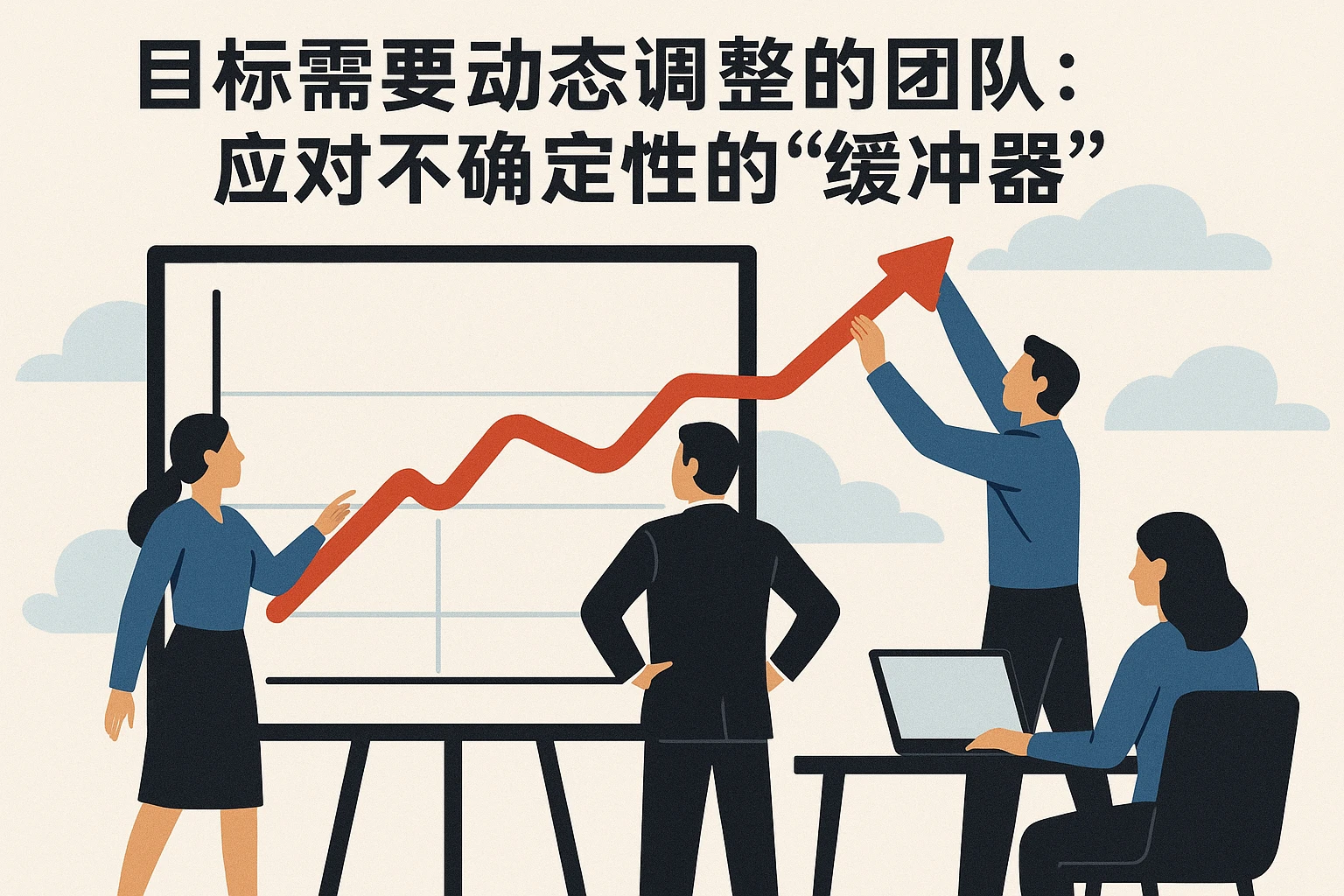 2. 目标需要动态调整的团队：应对不确定性的“缓冲器”