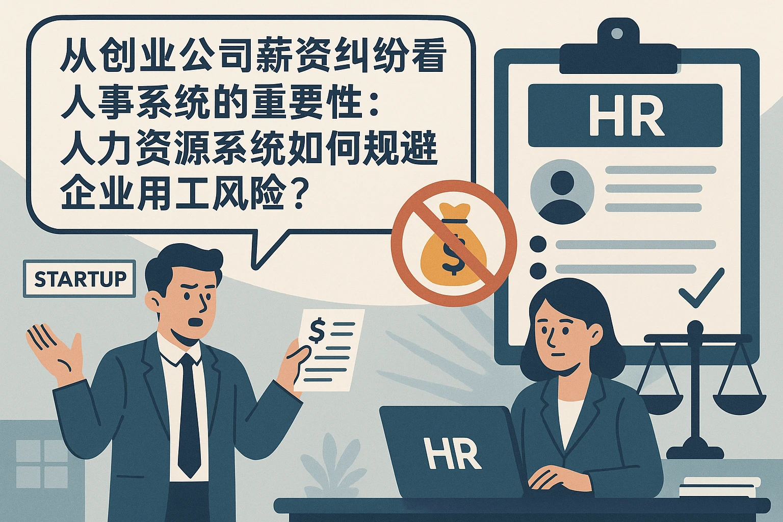 从创业公司薪资纠纷看人事系统的重要性：人力资源系统如何规避企业用工风险？