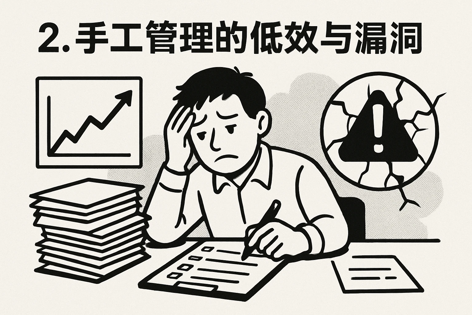 2. 手工管理的低效与漏洞
