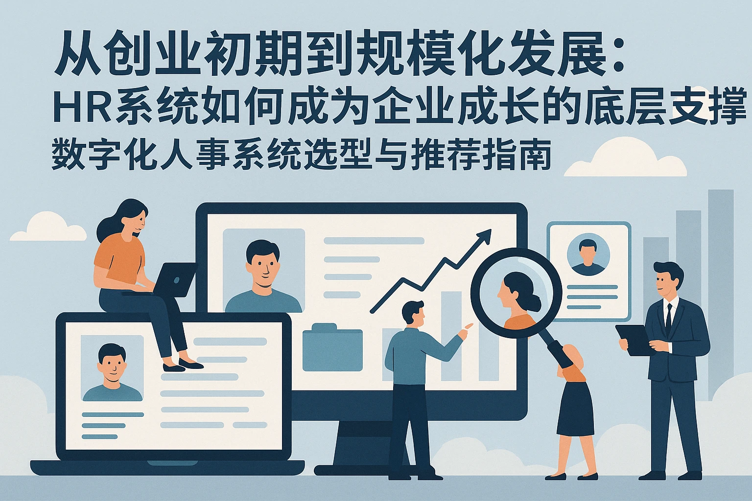 从创业初期到规模化发展：HR系统如何成为企业成长的底层支撑——数字化人事系统选型与推荐指南