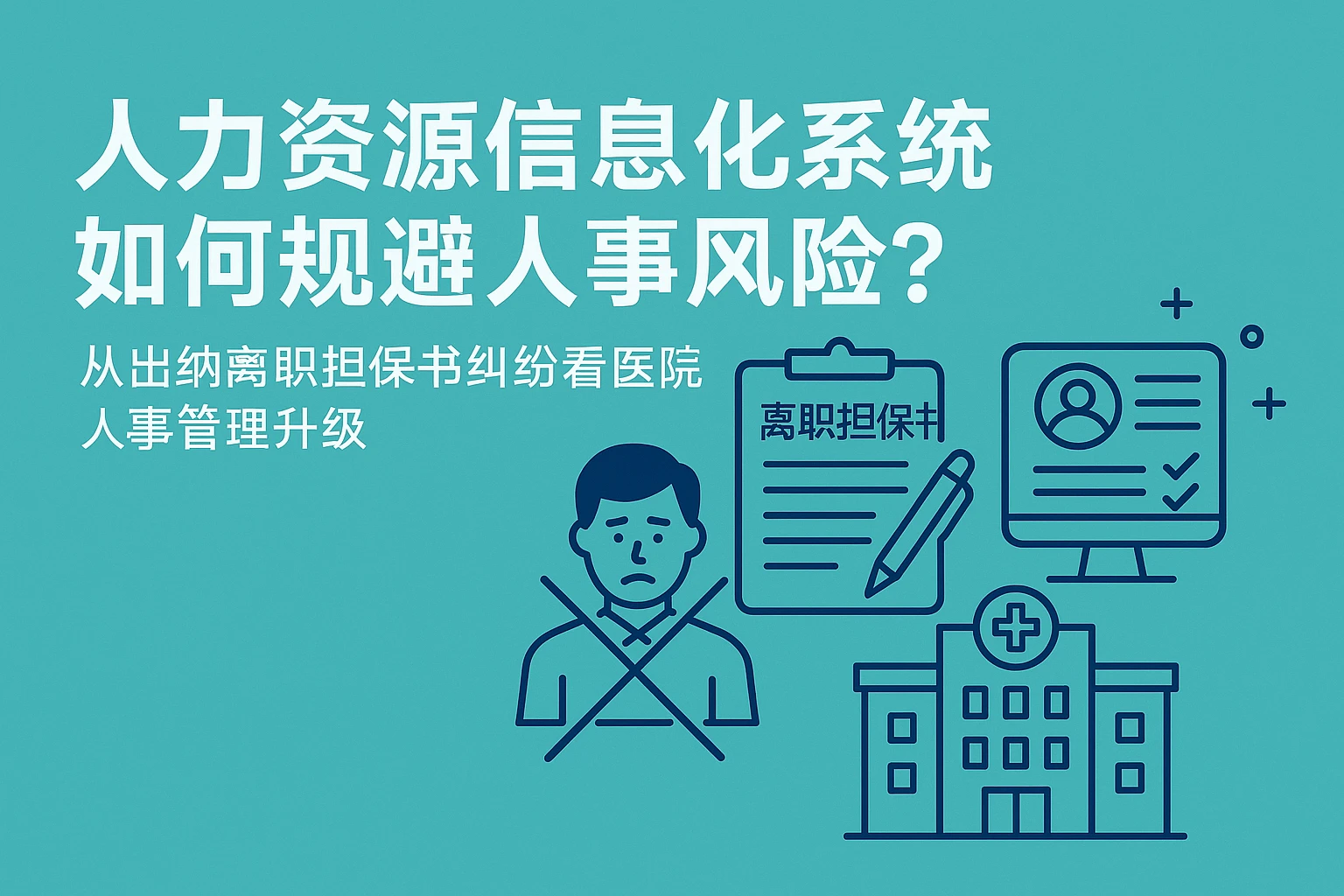 人力资源信息化系统如何规避人事风险？从出纳离职担保书纠纷看医院人事管理升级