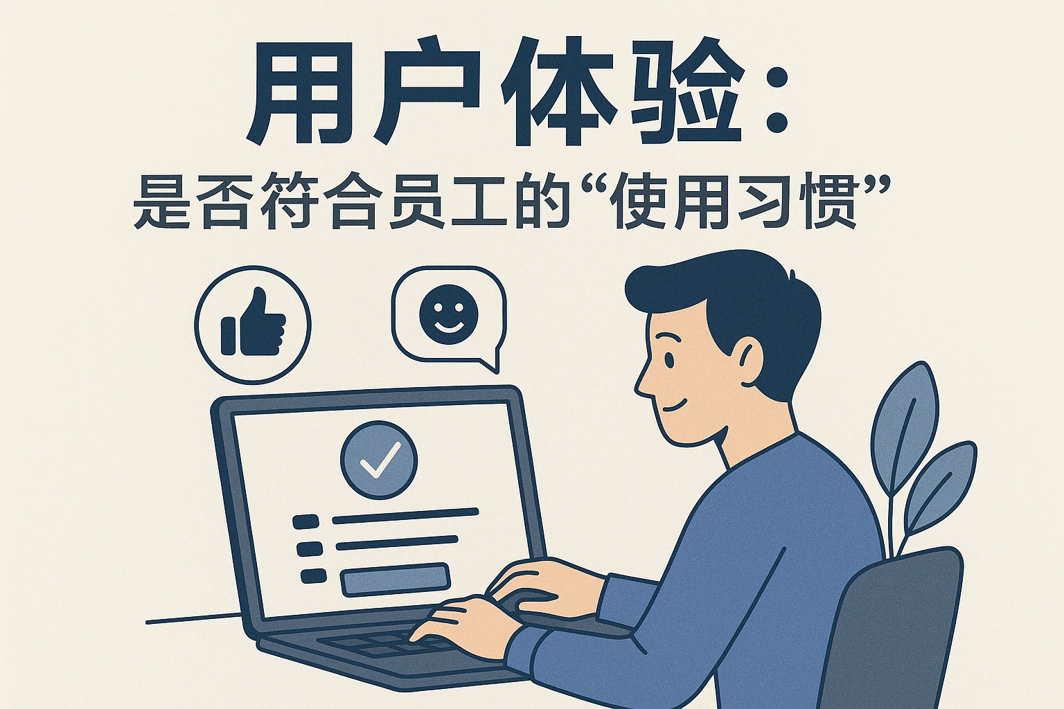 2. 用户体验：是否符合员工的“使用习惯”