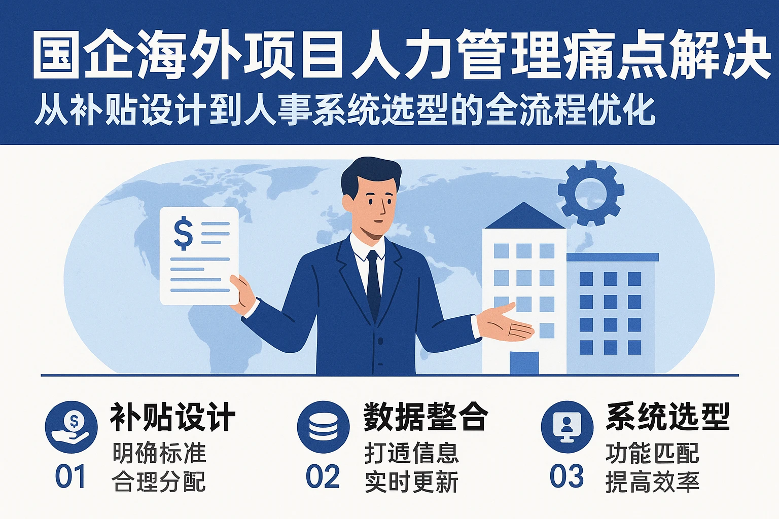 国企海外项目人力管理痛点解决：从补贴设计到人事系统选型的全流程优化