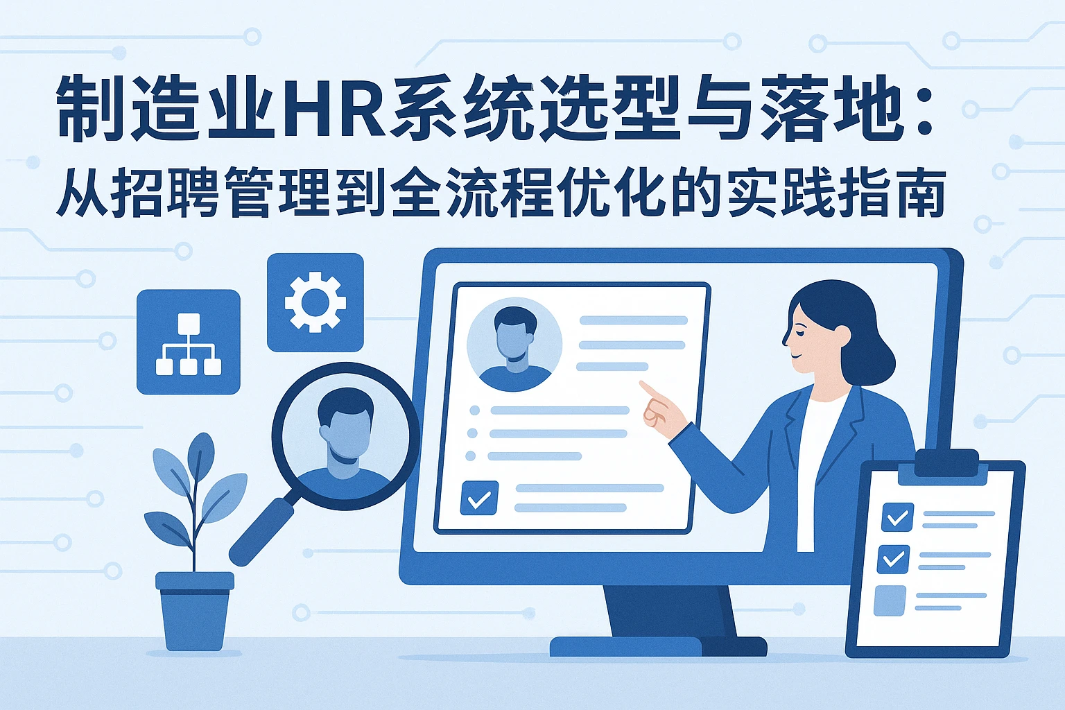 制造业HR系统选型与落地：从招聘管理到全流程优化的实践指南