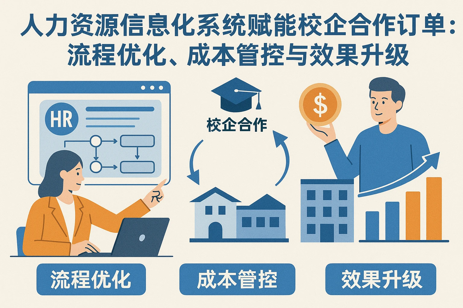 人力资源信息化系统赋能校企合作订单班：流程优化、成本管控与效果升级