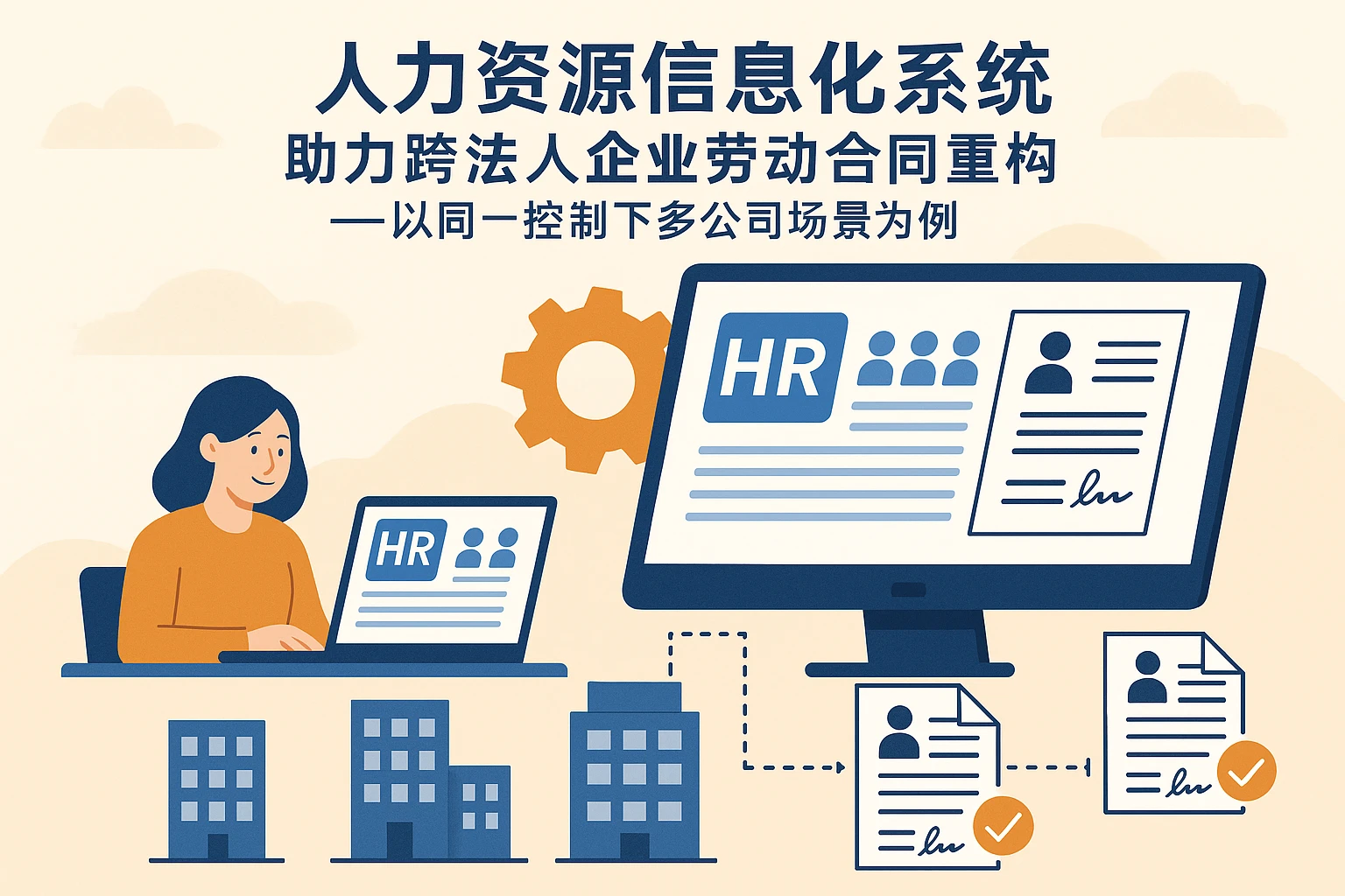 人力资源信息化系统助力跨法人企业劳动合同重构——以同一控制下多公司场景为例