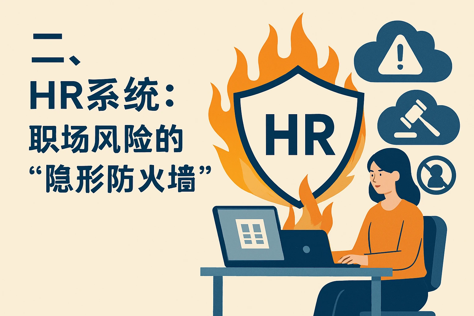 二、HR系统：职场风险的“隐形防火墙”