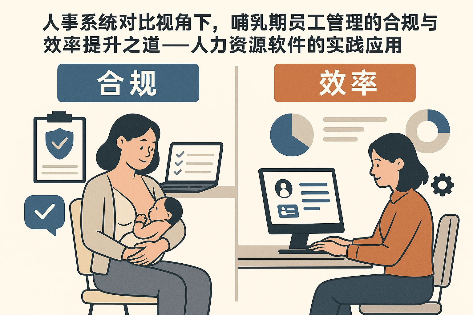 人事系统对比视角下，哺乳期员工管理的合规与效率提升之道——人力资源软件的实践应用