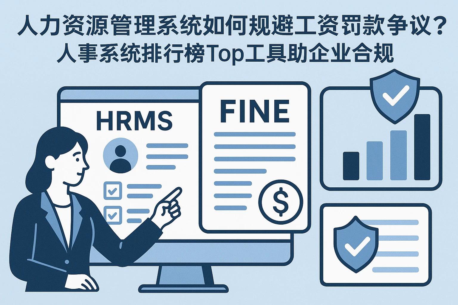 人力资源管理系统如何规避工资罚款争议？人事系统排行榜Top工具助企业合规