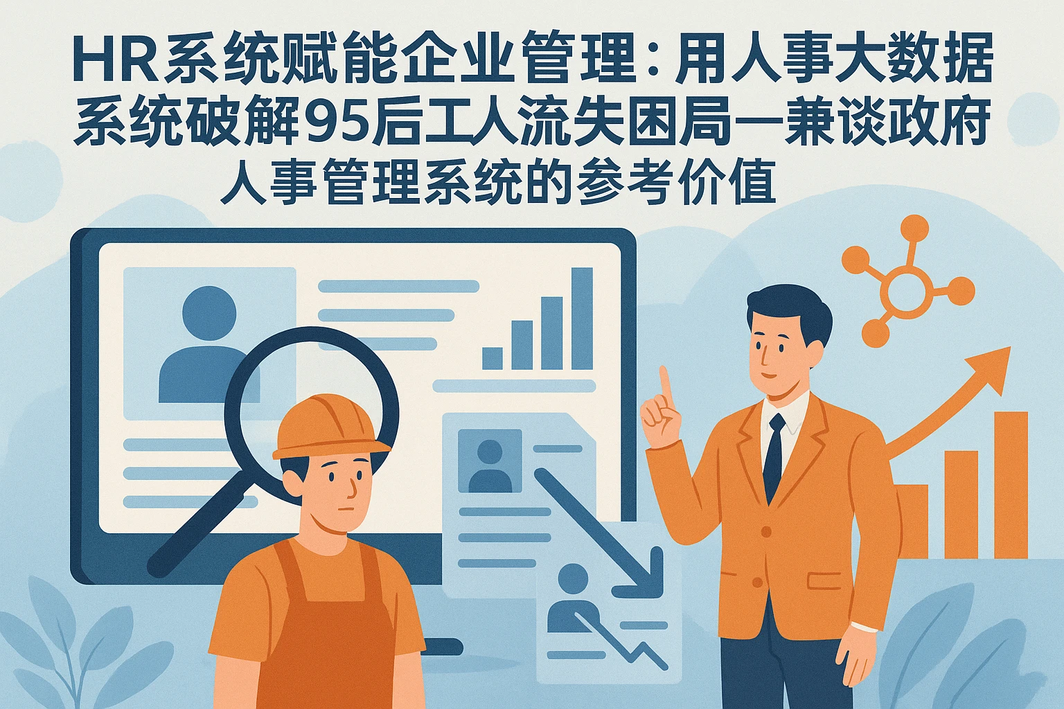 HR系统赋能企业管理：用人事大数据系统破解95后工人流失困局——兼谈政府人事管理系统的参考价值
