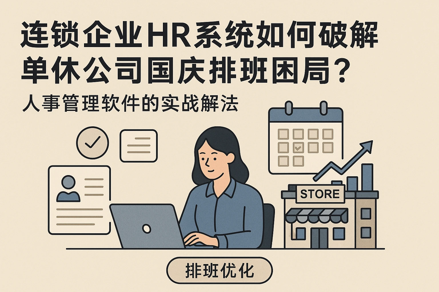 连锁企业HR系统如何破解单休公司国庆排班困局？人事管理软件的实战解法