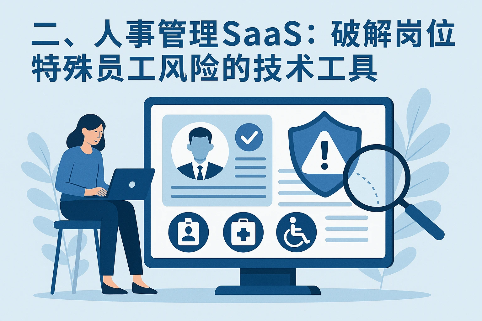 二、人事管理SaaS：破解岗位特殊员工风险的技术工具