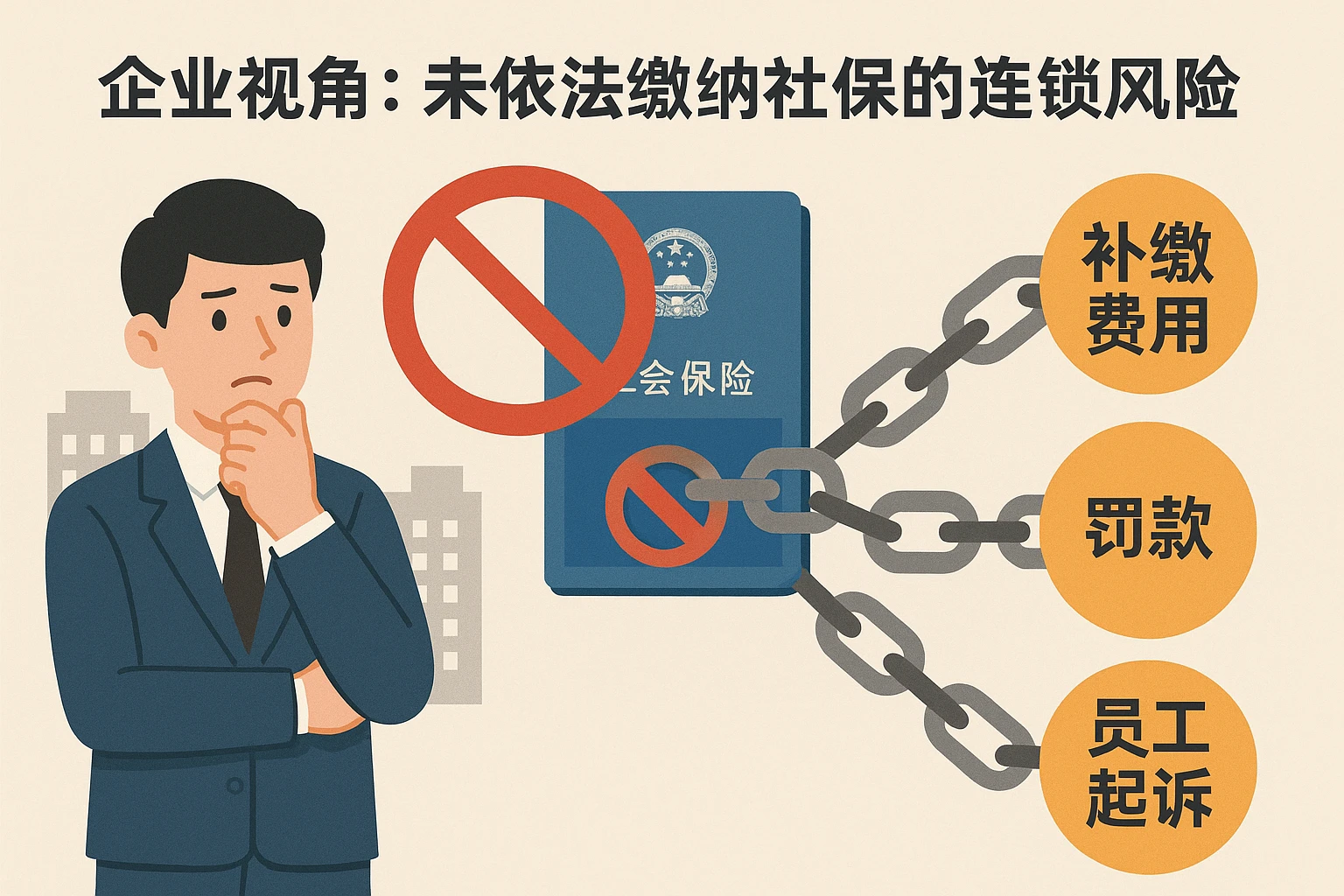2. 企业视角：未依法缴纳社保的连锁风险