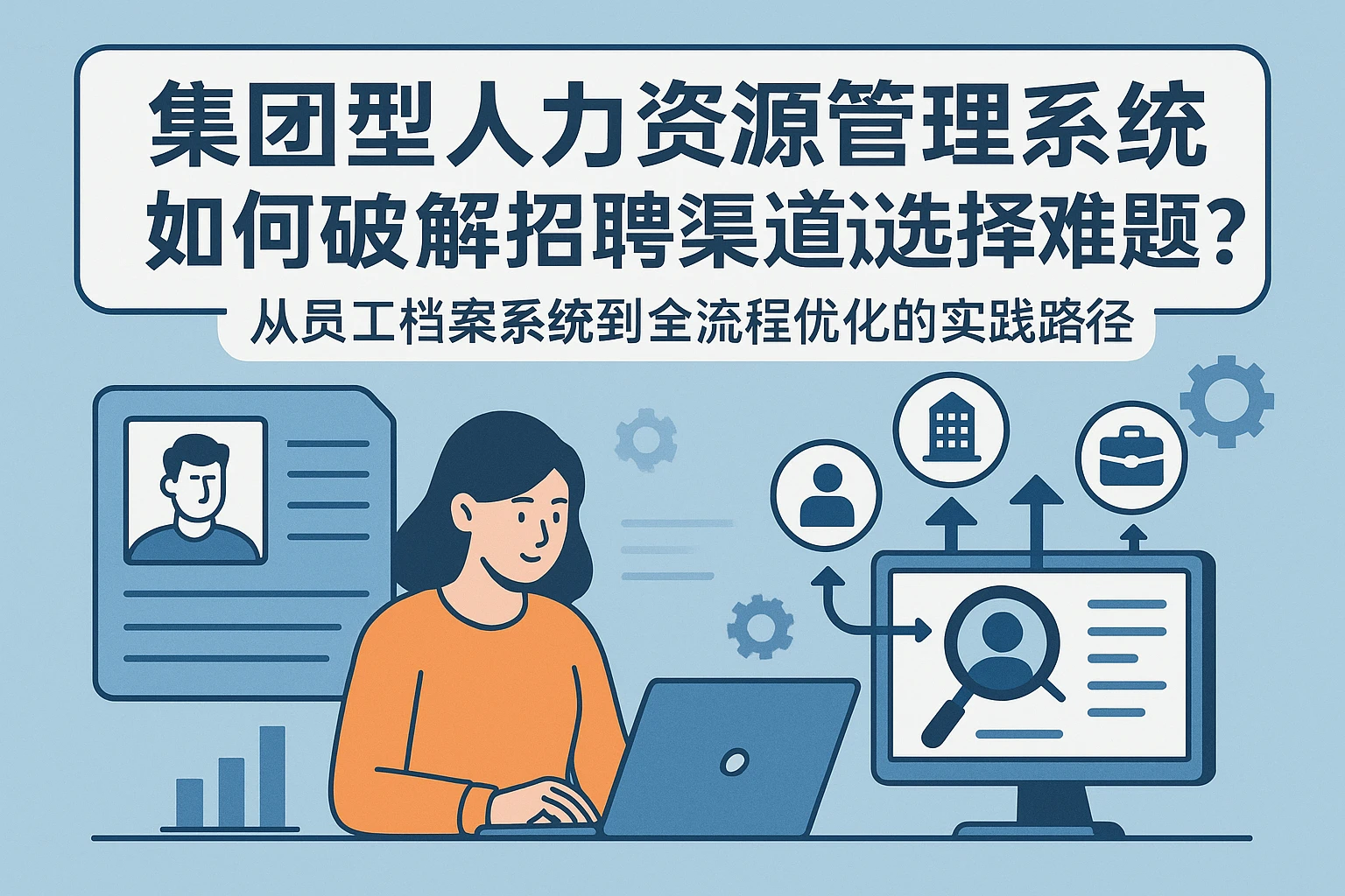 集团型人力资源管理系统如何破解招聘渠道选择难题？——从员工档案系统到全流程优化的实践路径