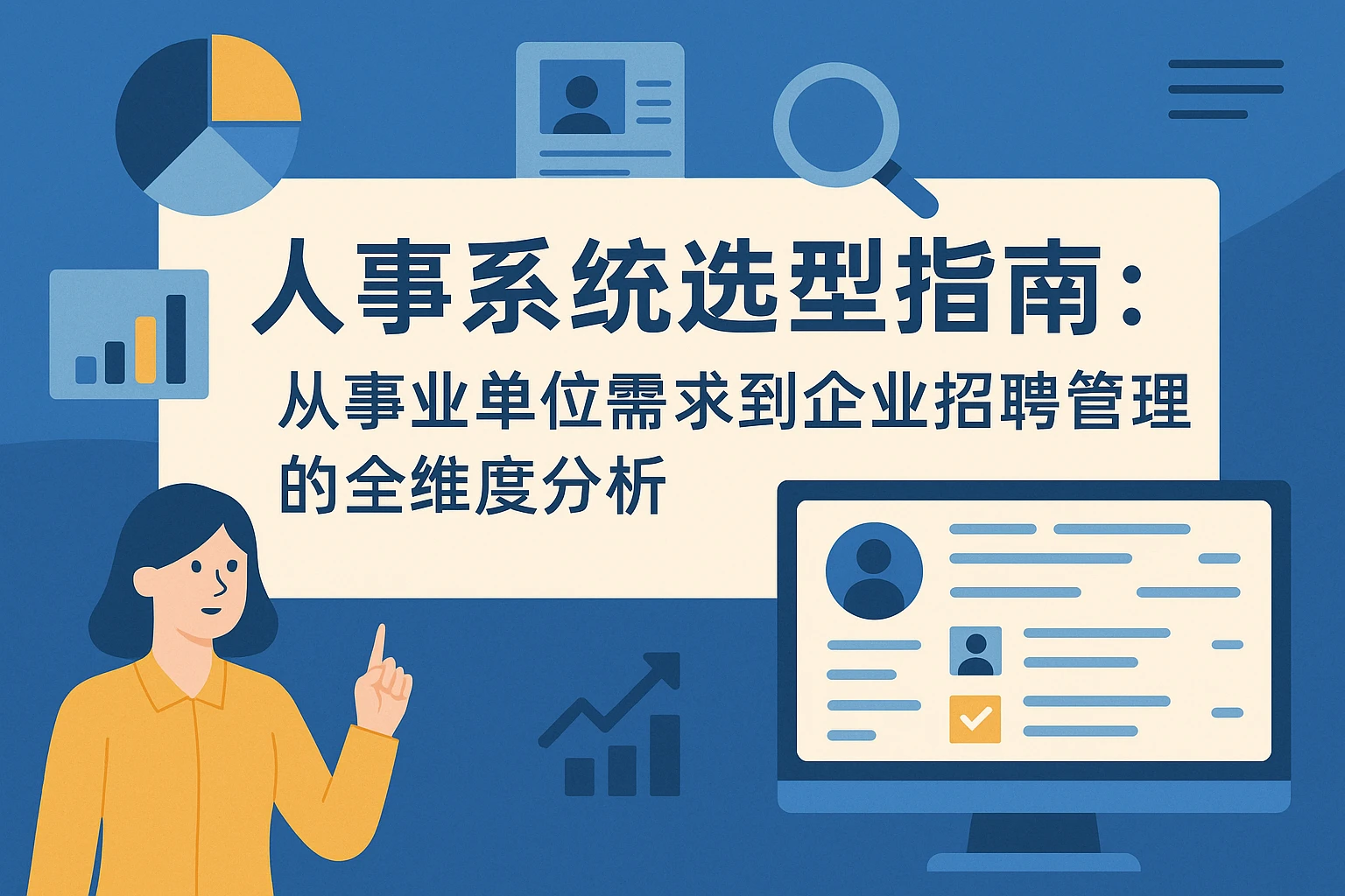 人事系统选型指南：从事业单位需求到企业招聘管理的全维度分析