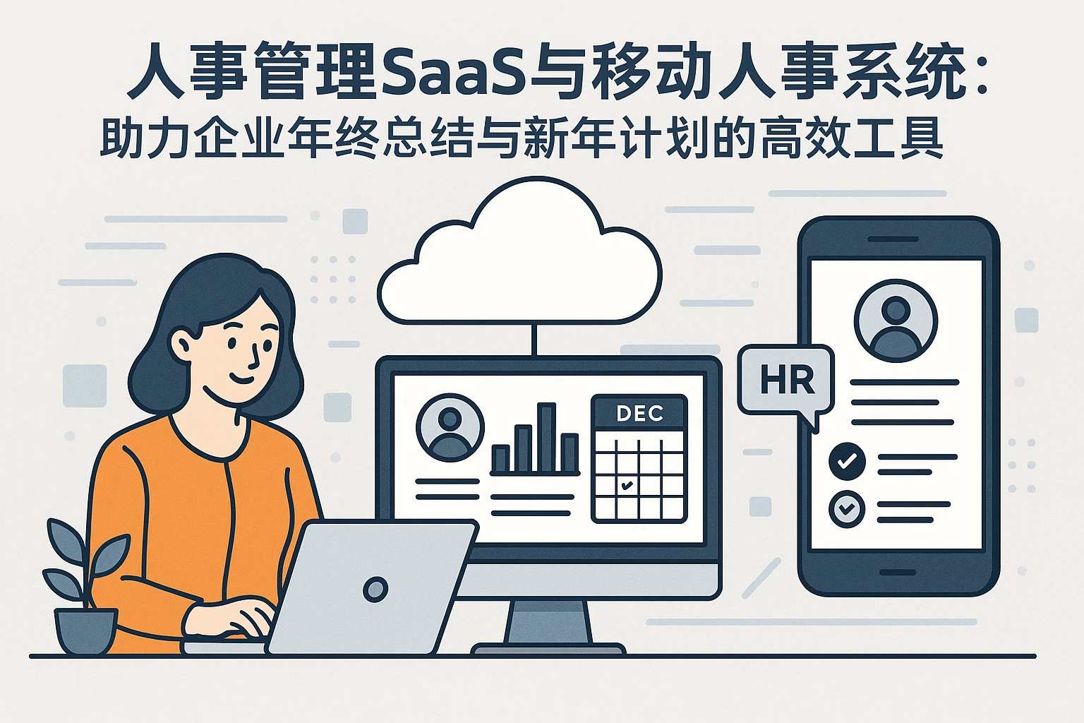 人事管理SaaS与移动人事系统：助力企业年终总结与新年计划的高效工具