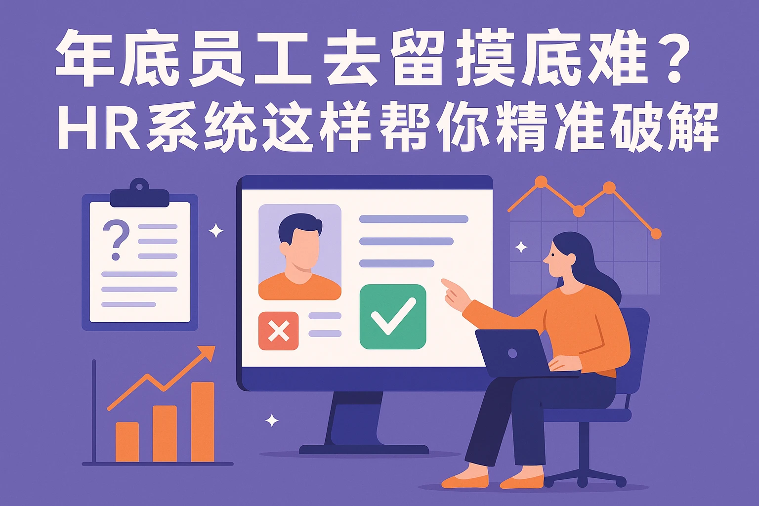 年底员工去留摸底难？HR系统这样帮你精准破解