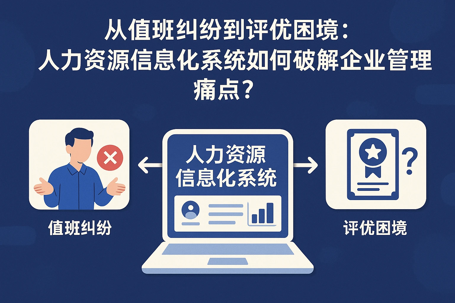 从值班纠纷到评优困境：人力资源信息化系统如何破解企业管理痛点？