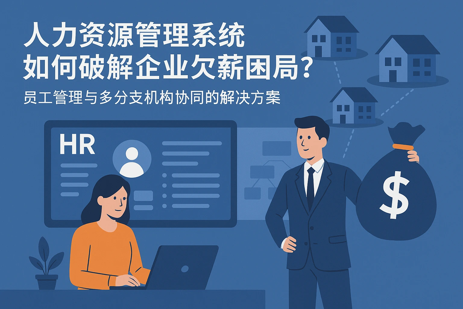 人力资源管理系统如何破解企业欠薪困局？员工管理与多分支机构协同的解决方案