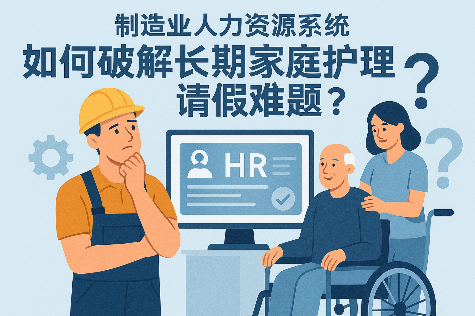 制造业人力资源系统如何破解员工长期家庭护理请假难题？