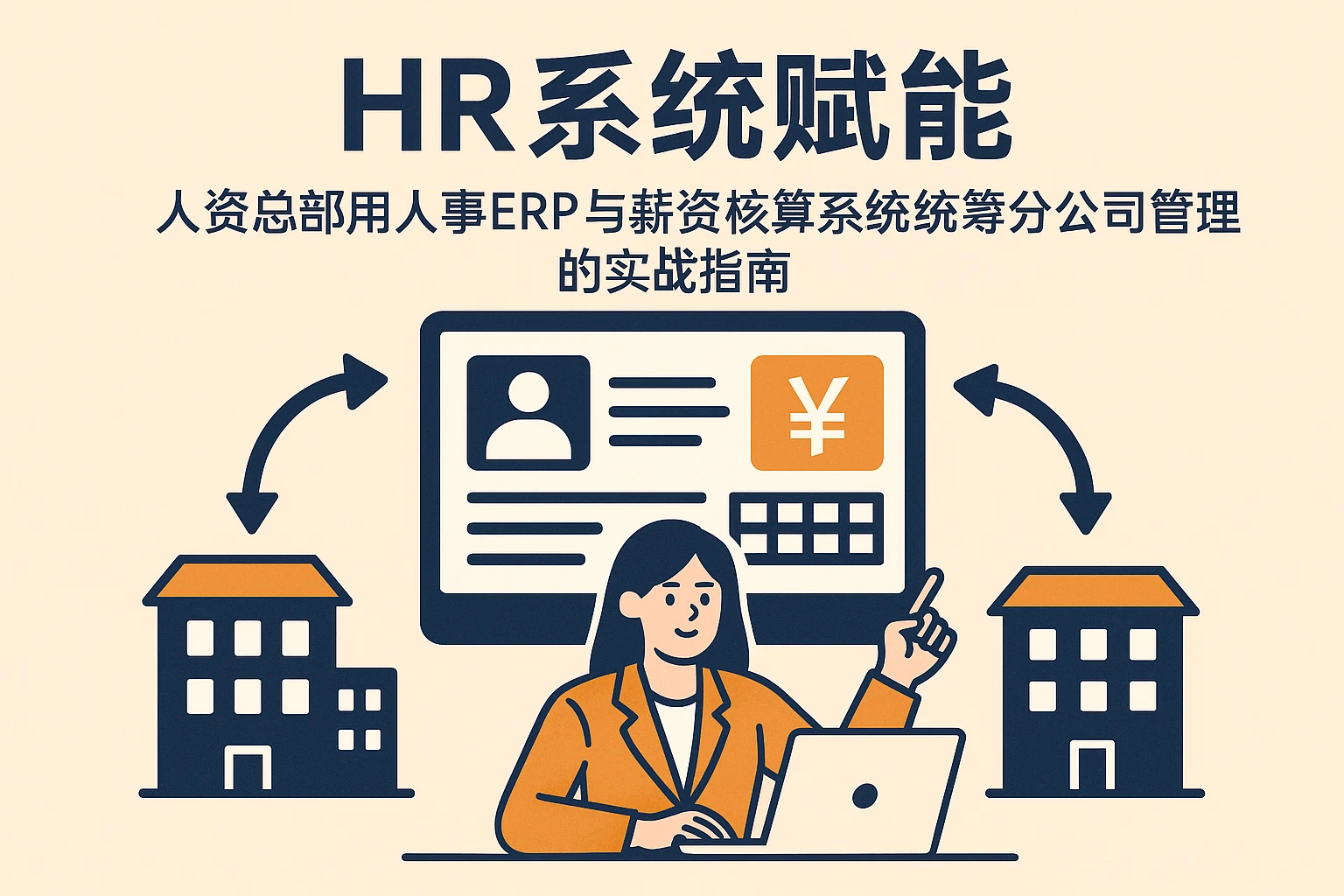 HR系统赋能：人资总部用人事ERP与薪资核算系统统筹分公司管理的实战指南