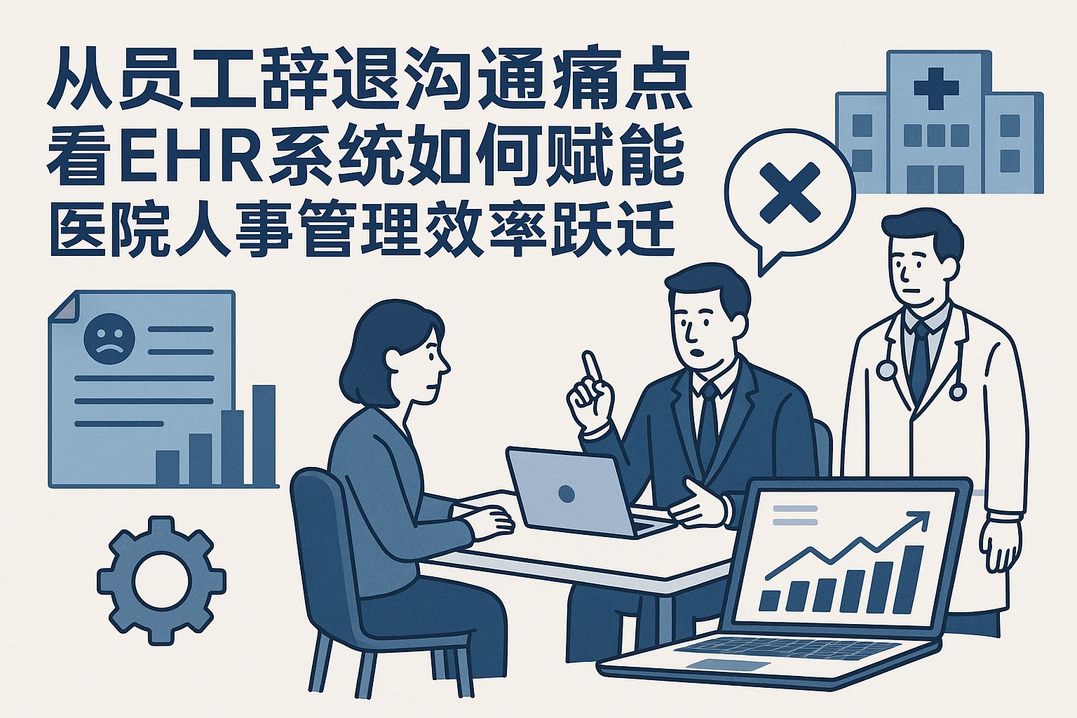 从员工辞退沟通痛点看EHR系统如何赋能医院人事管理效率跃迁