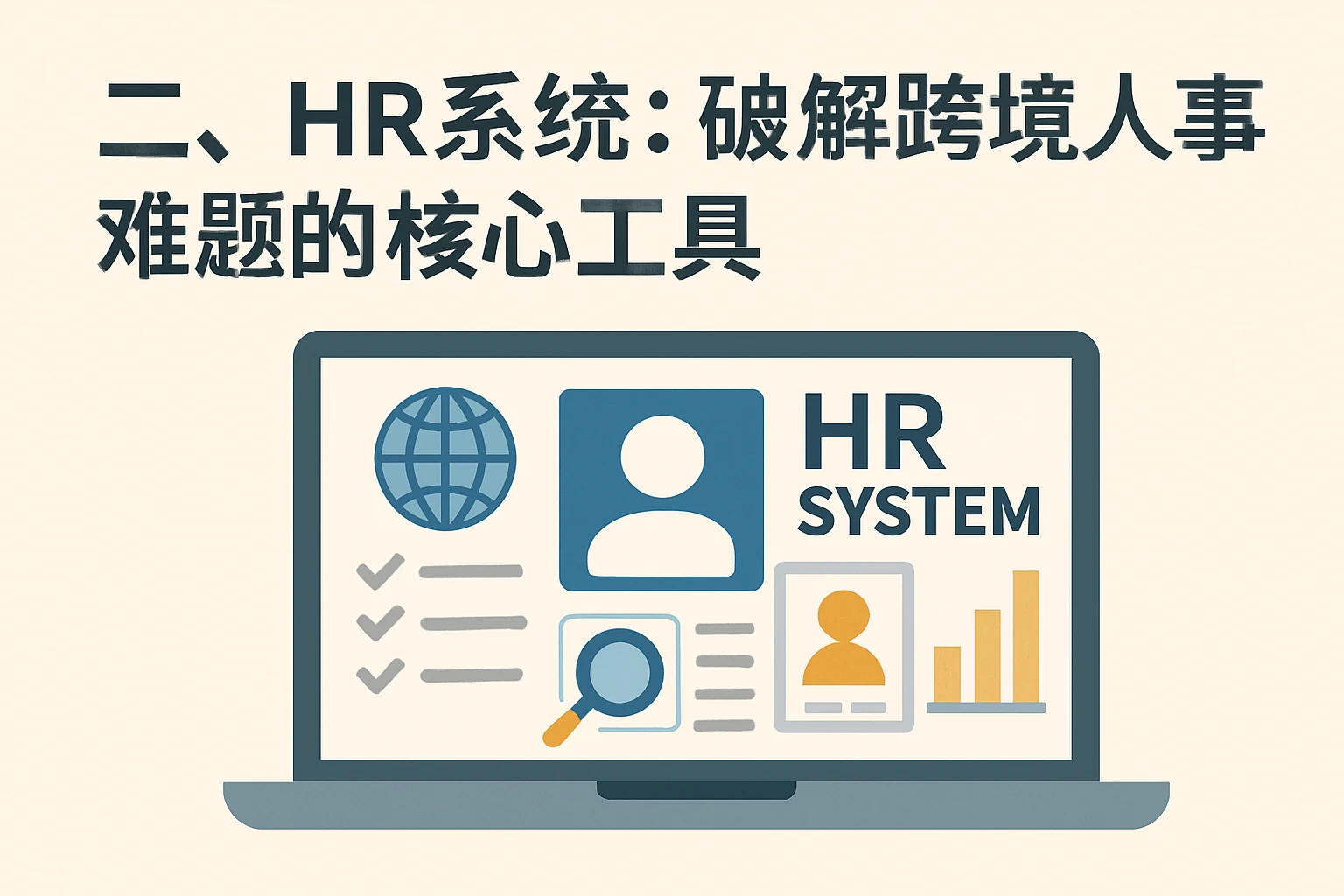 二、HR系统：破解跨境人事难题的核心工具