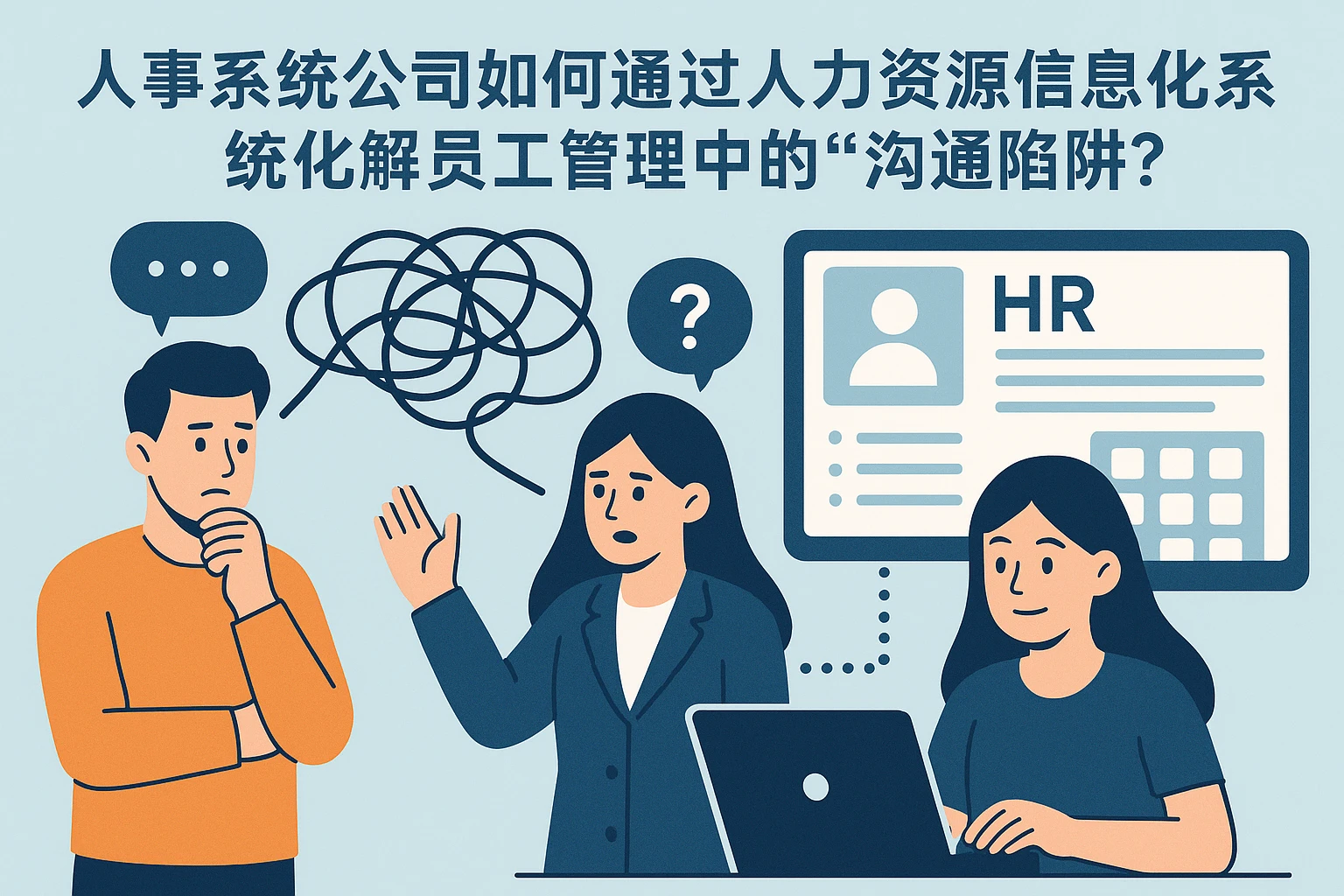 人事系统公司如何通过人力资源信息化系统化解员工管理中的“沟通陷阱”？