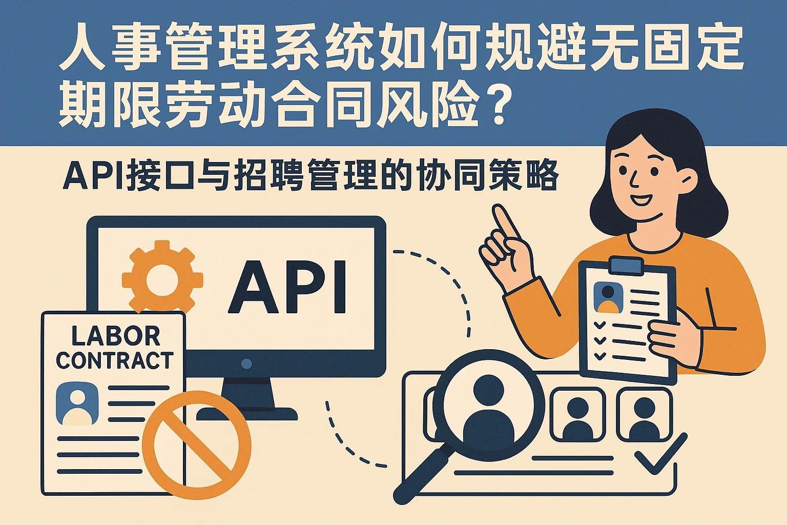 人事管理系统如何规避无固定期限劳动合同风险？API接口与招聘管理的协同策略