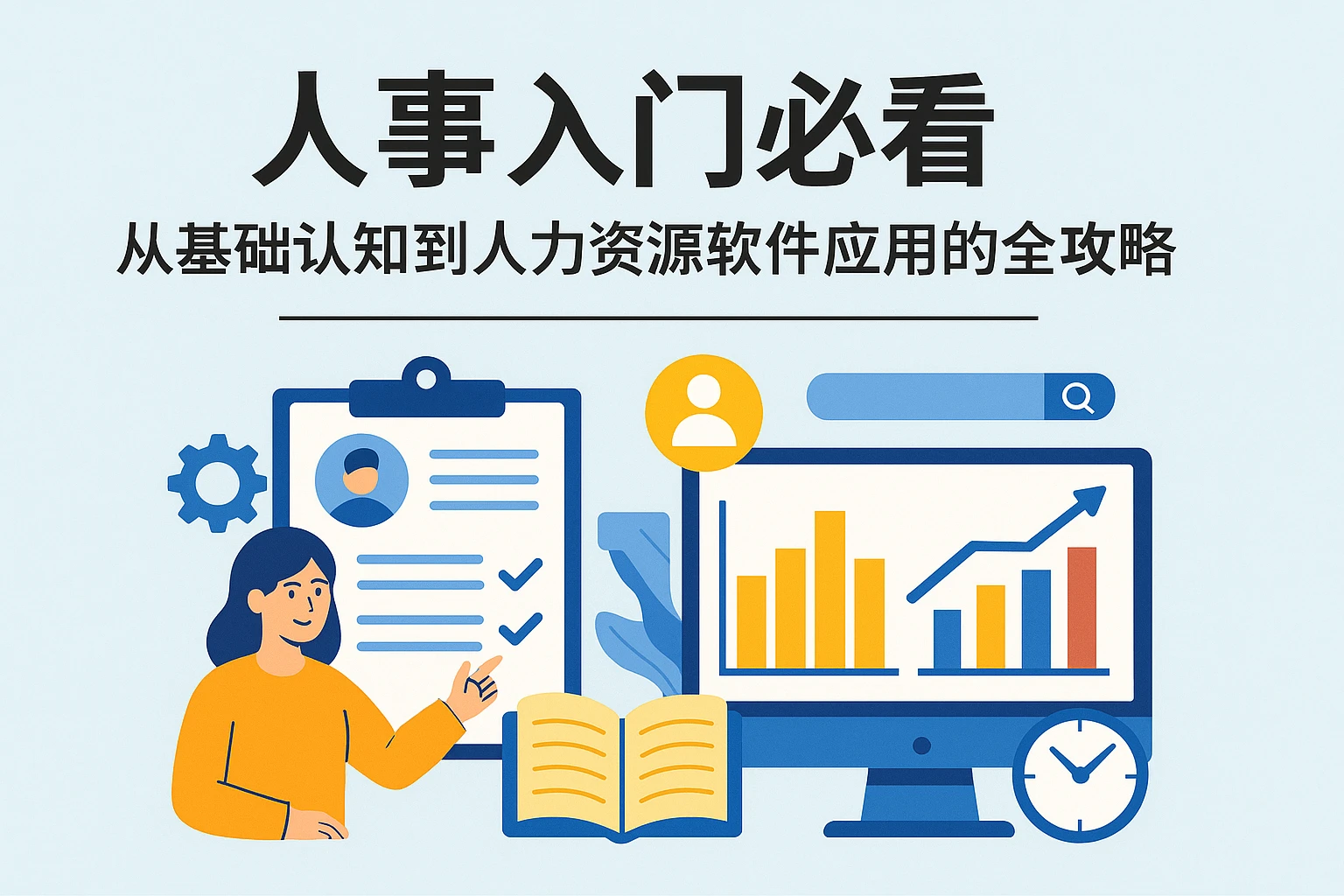 人事入门必看：从基础认知到人力资源软件应用的全攻略