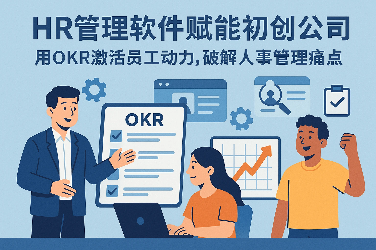 HR管理软件赋能初创公司：用OKR激活员工动力，破解人事管理痛点