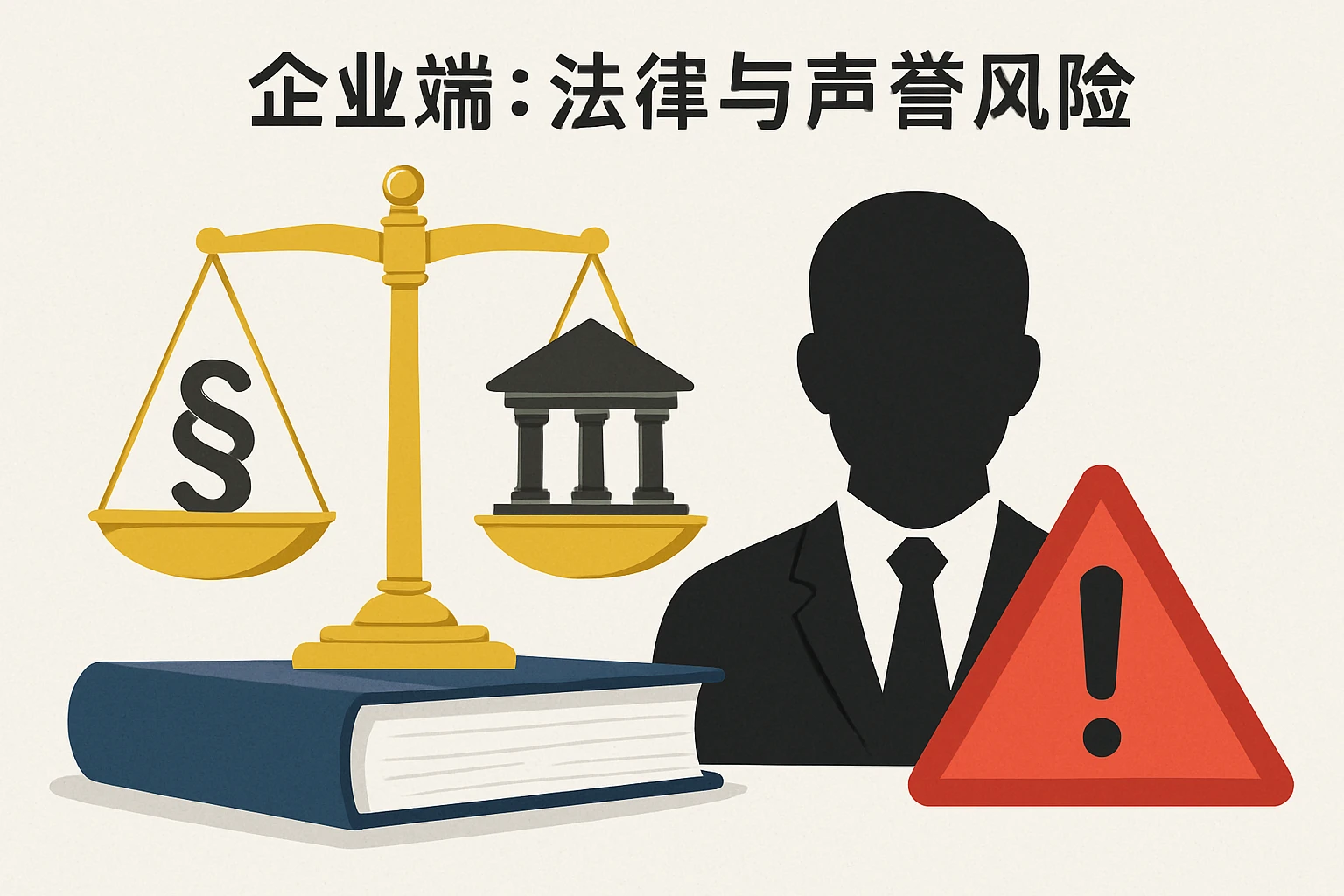 2. 企业端：法律与声誉风险