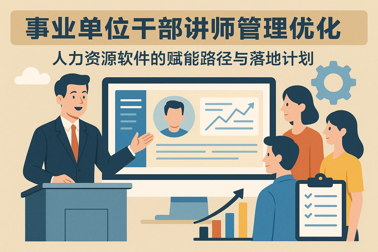 事业单位干部讲师管理优化：人力资源软件的赋能路径与落地计划