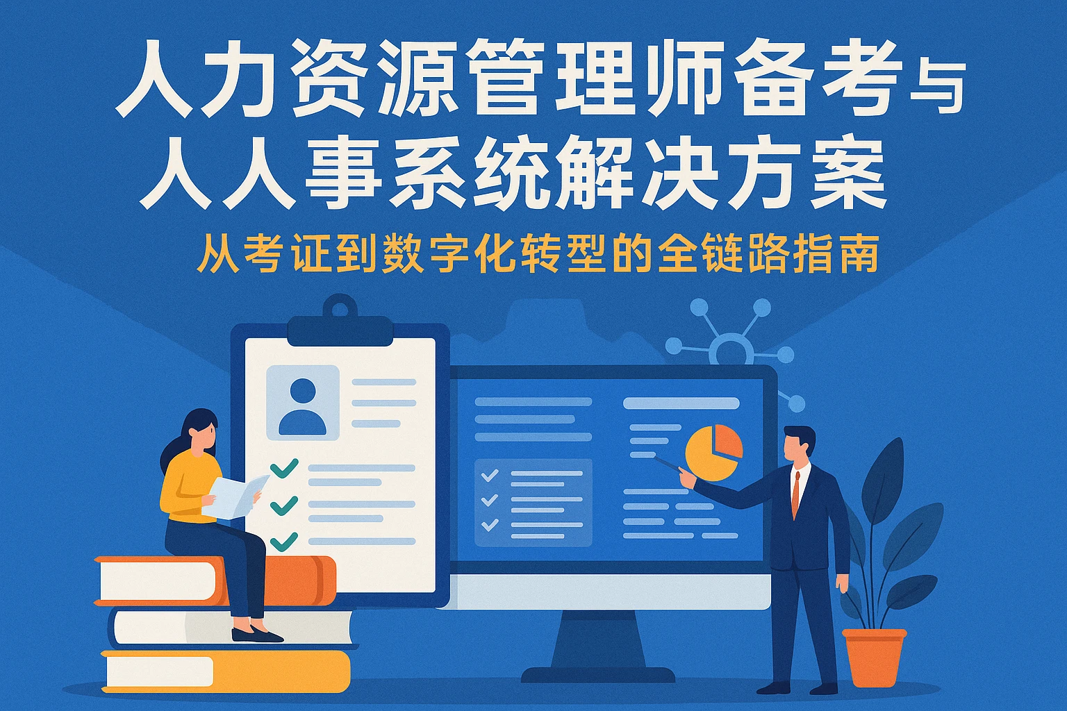 人力资源管理师备考与人事系统解决方案：从考证到数字化转型的全链路指南