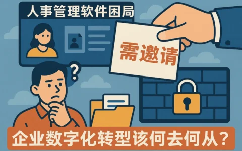 人事管理软件困局：资料领取需邀请，企业数字化转型该何去何从？