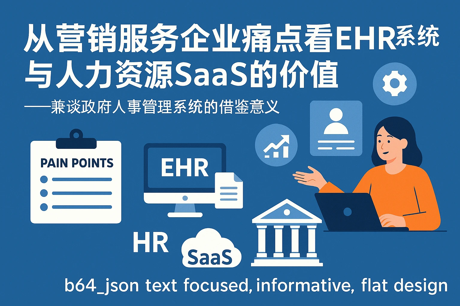 从营销服务企业痛点看EHR系统与人力资源SaaS的价值——兼谈政府人事管理系统的借鉴意义