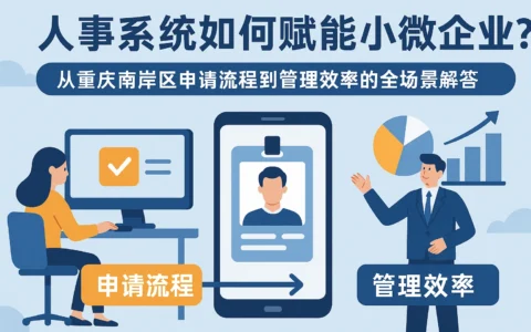 人事系统如何赋能小微企业？从重庆南岸区申请流程到管理效率的全场景解答