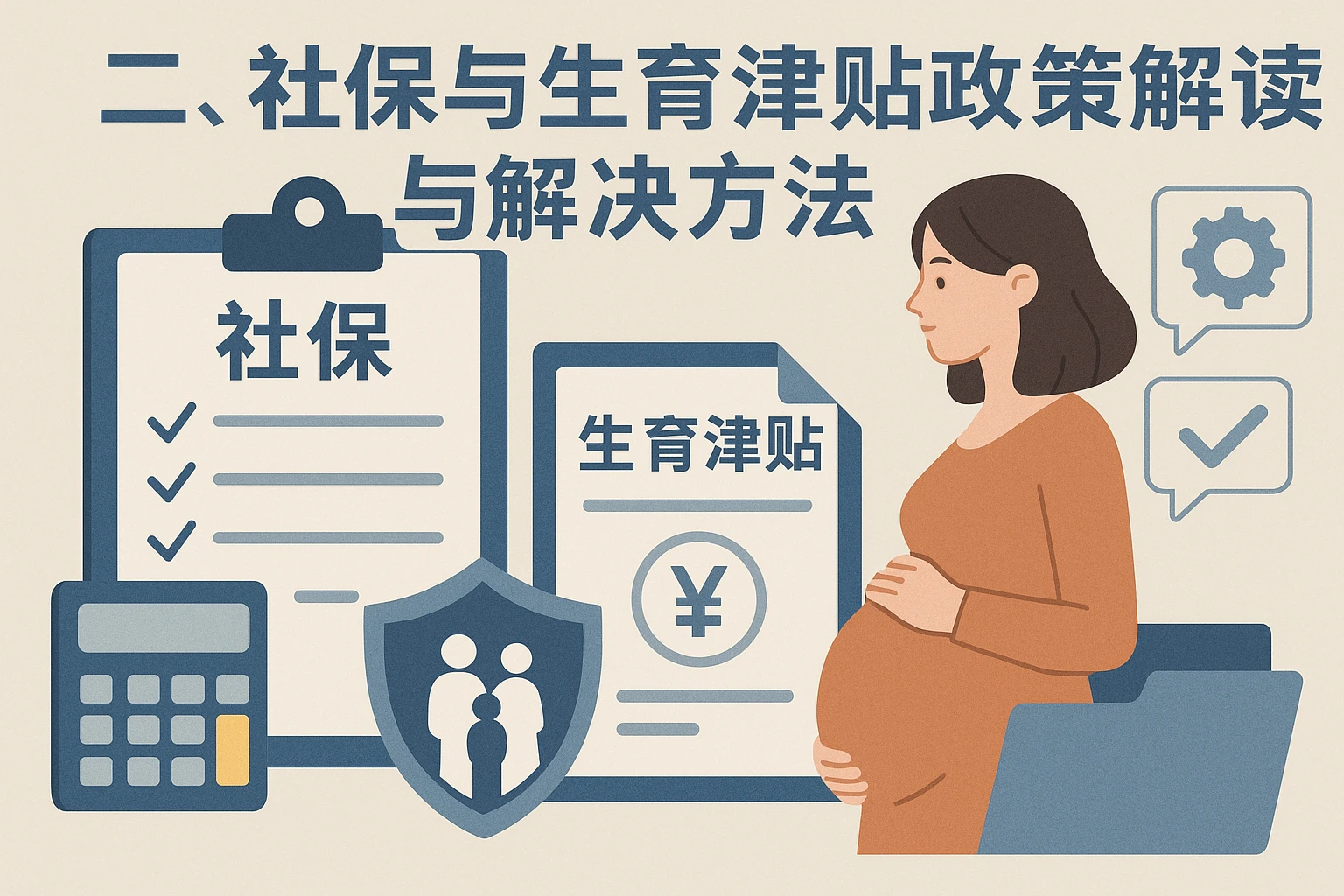 二、社保与生育津贴的政策解读与解决方法