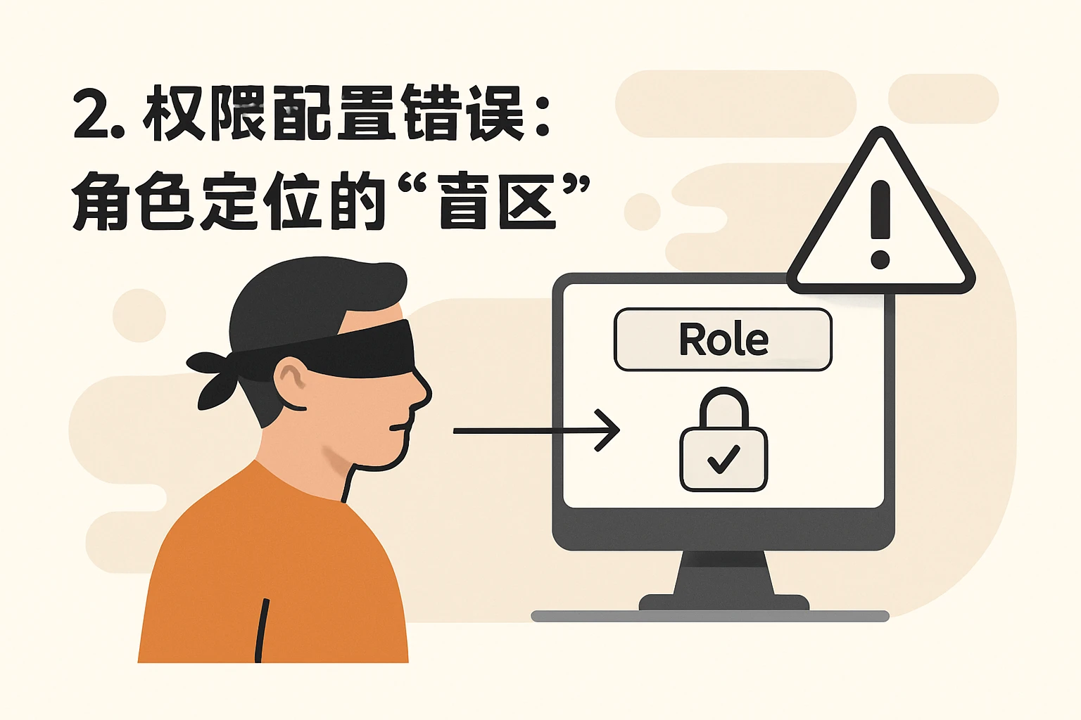 2. 权限配置错误：角色定位的“盲区”