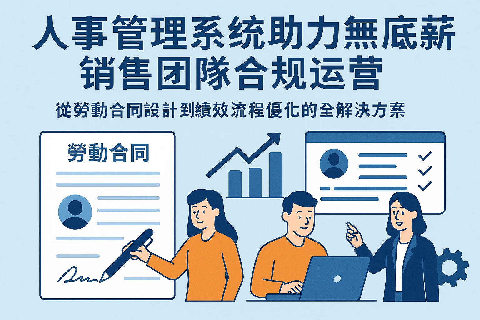 人事管理系统助力无底薪销售团队合规运营——从劳动合同设计到绩效流程优化的全解决方案
